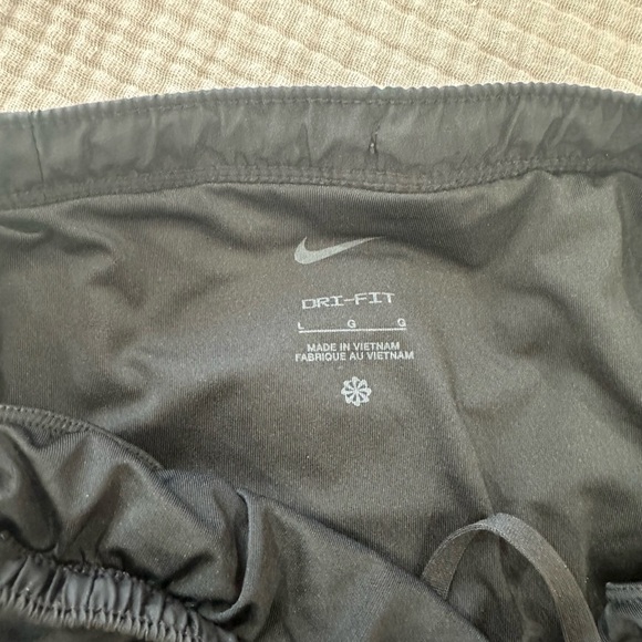 Nike Black Shorts with White Logo - Picture 4 of 5